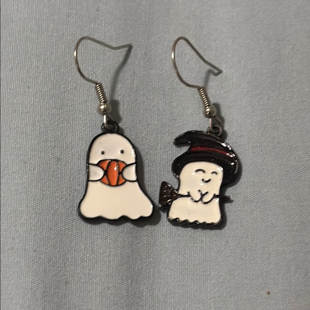 Cute Ghost Halloween Earrings